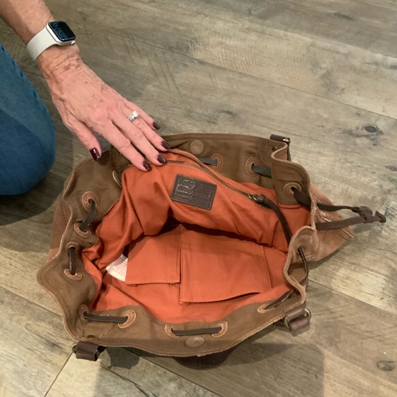 Lucky Brand Tan Leather Hobo Bag - Picture 7 of 8